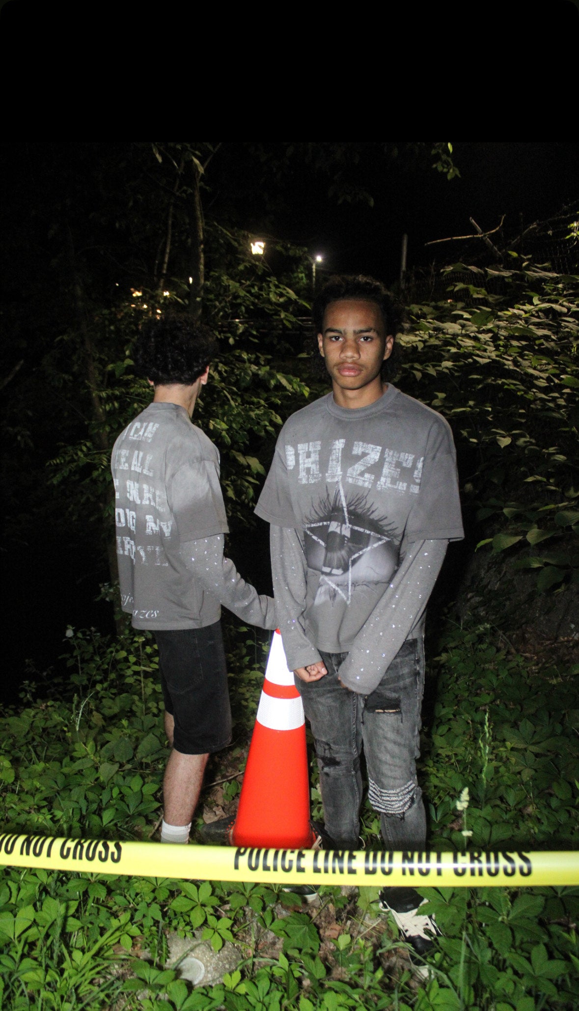 "Third Eye" Doubled Layered Shirt