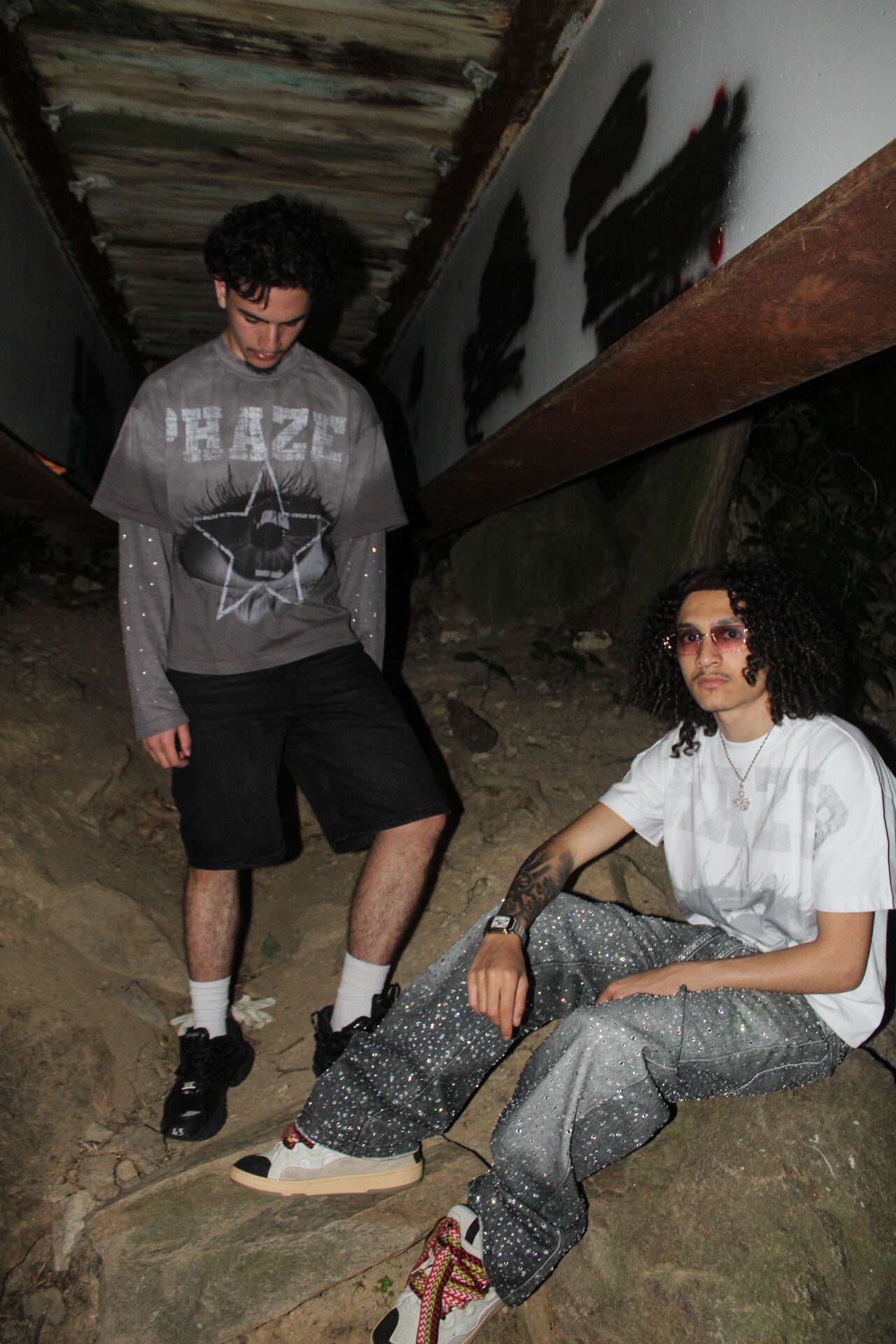 "Third Eye" Doubled Layered Shirt